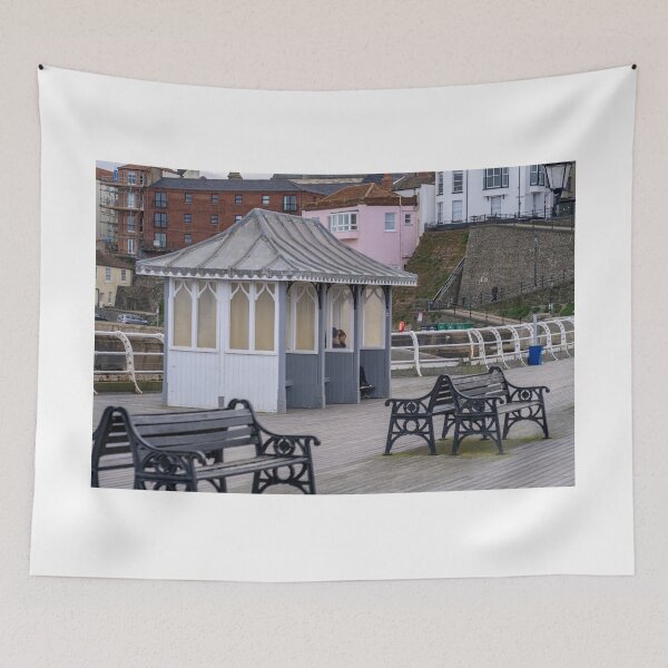 Item preview, Benches and shelter on Cromer Pier, Norfolk designed and sold by yackers1.
