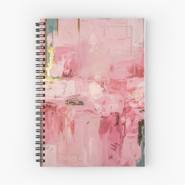 Item preview, Abstract Pink Gold Impressionist Painting designed and sold by Ed & Harmony.