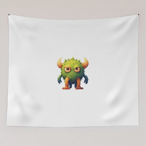 Item preview, Cute Spiky Forest Monster designed and sold by RED-MOUSE.