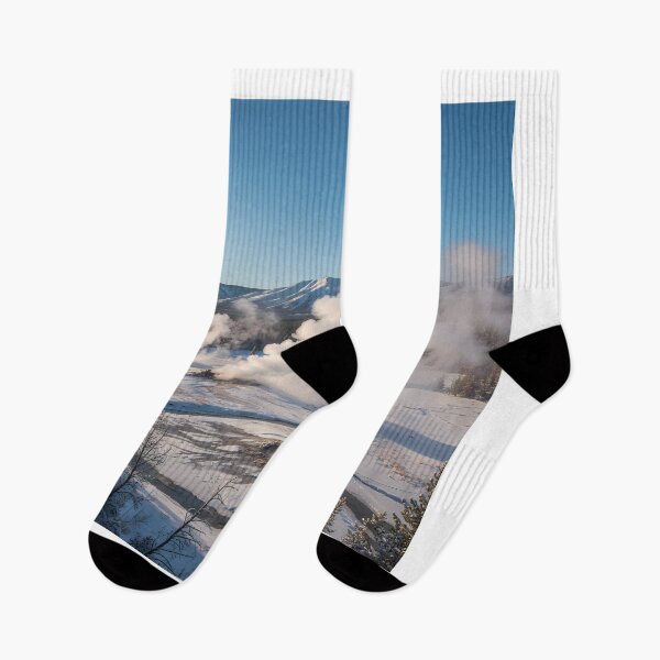 Artikelvorschau, Winterlandschaft des Yellowstone-Nationalparks entworfen und verkauft von KristenosNehk.