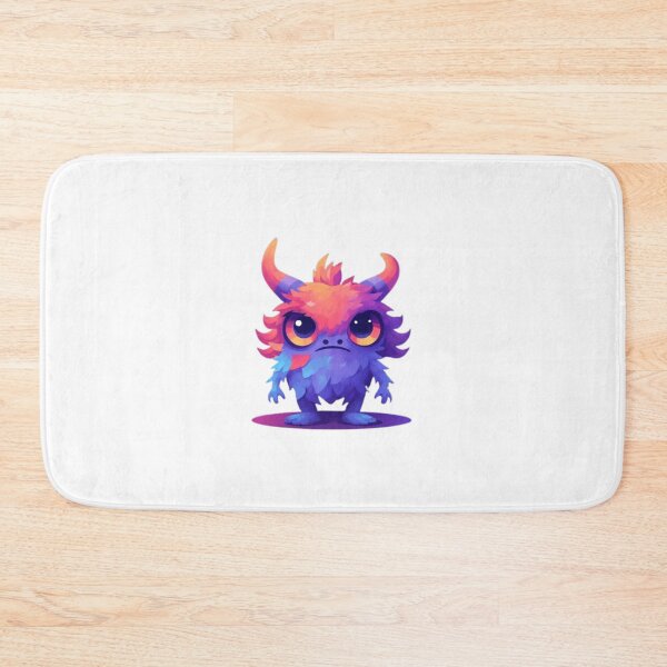 Item preview, Cute Colorful Horned Monster designed and sold by RED-MOUSE.