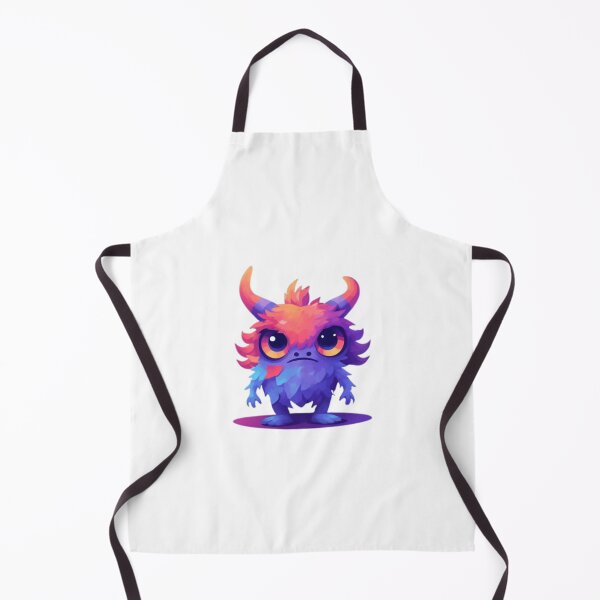 Item preview, Cute Colorful Horned Monster designed and sold by RED-MOUSE.