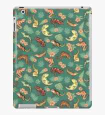 Gecko family in green iPad Case/Skin