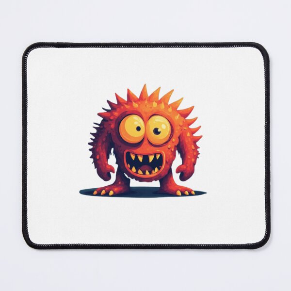 Item preview, Cute Spiky Red Monster designed and sold by RED-MOUSE.
