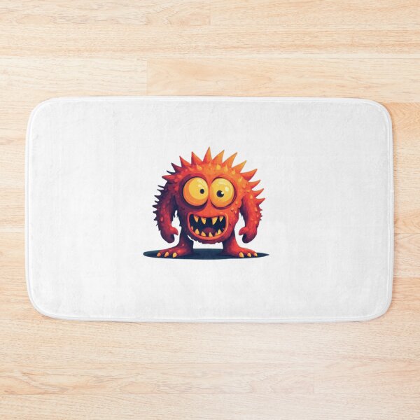 Item preview, Cute Spiky Red Monster designed and sold by RED-MOUSE.