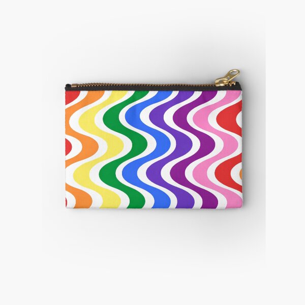 Item preview, Rainbow Groovy 1960s Pride Valentine Pattern designed and sold by BeJolley.