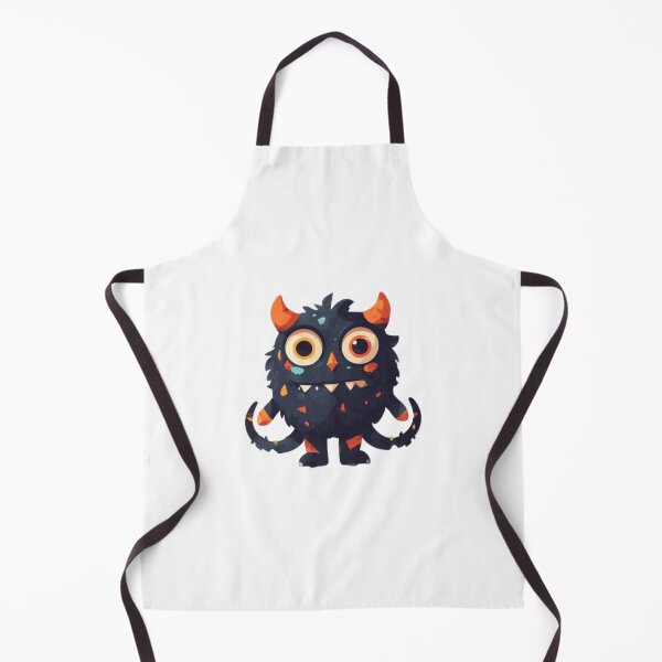 Item preview, Cute Dark Horned Monster designed and sold by RED-MOUSE.