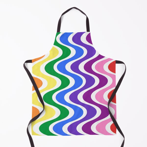 Item preview, Rainbow Groovy 1960s Pride Valentine Pattern designed and sold by BeJolley.