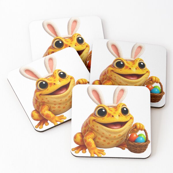 Item preview, Easter Pacman Frog designed and sold by Sillytoe.