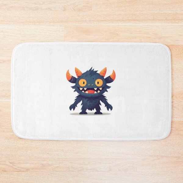 Item preview, Cute Horned Monster Mascot designed and sold by RED-MOUSE.