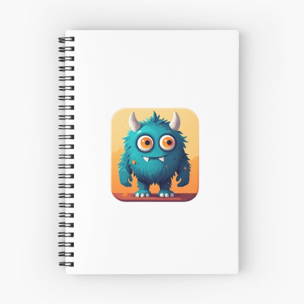 Item preview, Cute Blue Monster Icon designed and sold by RED-MOUSE.