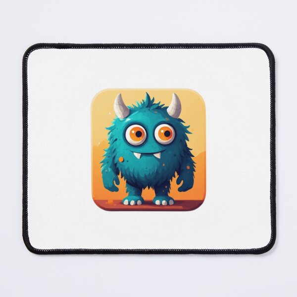 Item preview, Cute Blue Monster Icon designed and sold by RED-MOUSE.