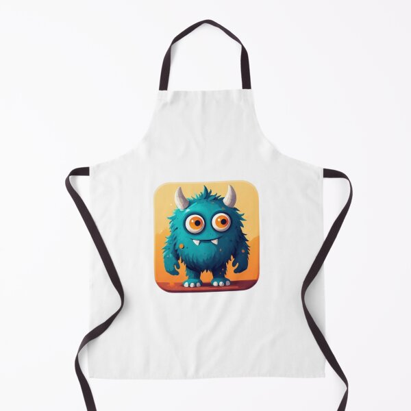 Item preview, Cute Blue Monster Icon designed and sold by RED-MOUSE.