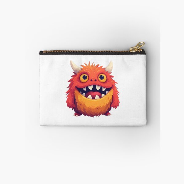 Item preview, Cute Smiling Horned Monster designed and sold by RED-MOUSE.