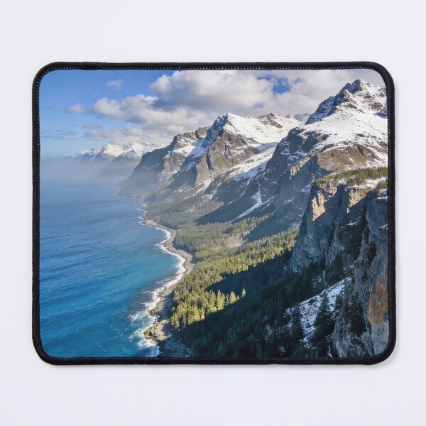 Item preview, Sunrise Over Alpine Mountain Lake designed and sold by ImgPrint.