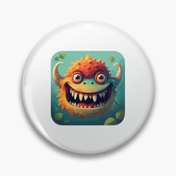 Item preview, Cute Horned Monster Icon designed and sold by RED-MOUSE.