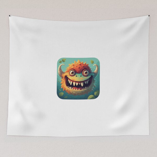 Item preview, Cute Horned Monster Icon designed and sold by RED-MOUSE.