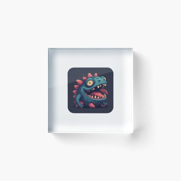 Item preview, Cute Spiky Lizard Monster Icon designed and sold by RED-MOUSE.