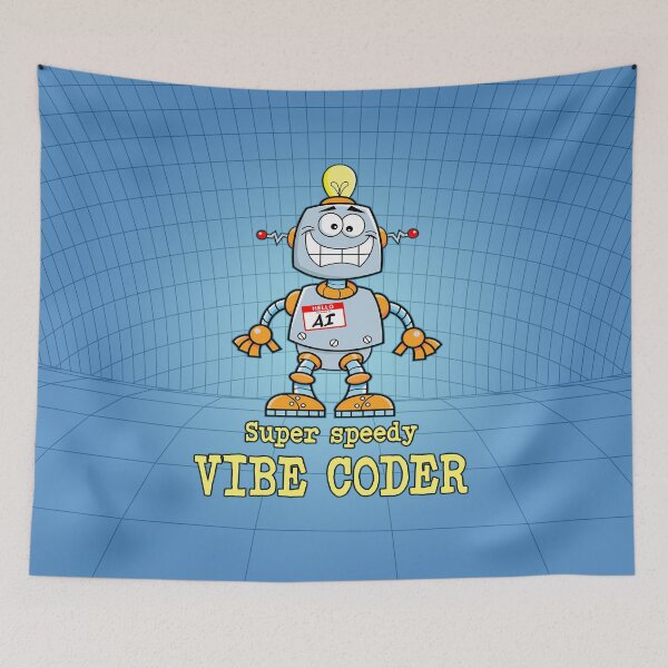 Item preview, AI Vibe Coder. designed and sold by UltraQuirky.