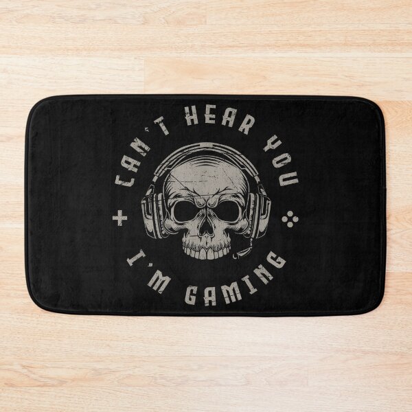 Item preview, I Can't Hear You I'm Gaming Skull Gaming designed and sold by ChestOutLoud.