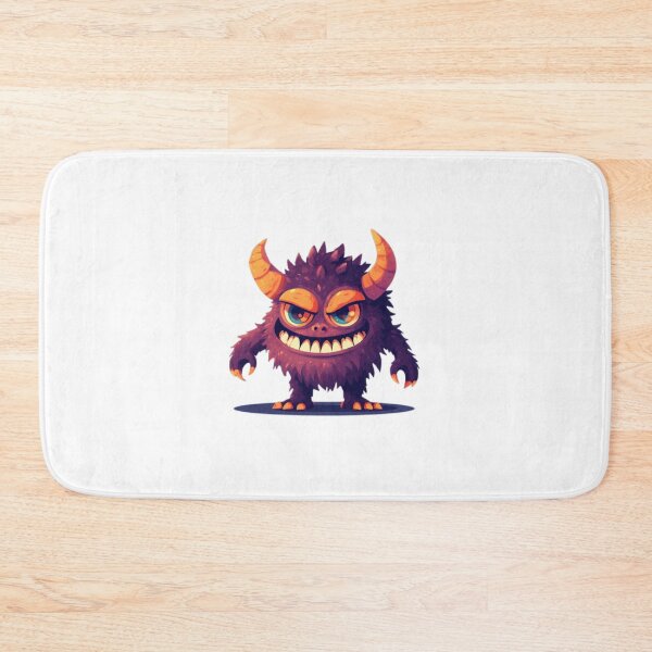 Item preview, Cute Angry Horned Monster designed and sold by RED-MOUSE.