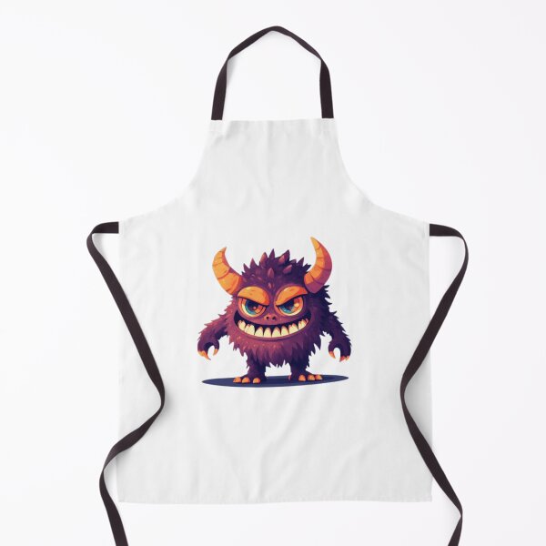 Item preview, Cute Angry Horned Monster designed and sold by RED-MOUSE.