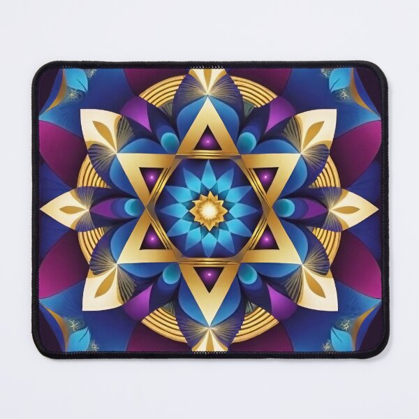 Item preview, Star of David, Pattern 14, Floral. designed and sold by UltraQuirky.