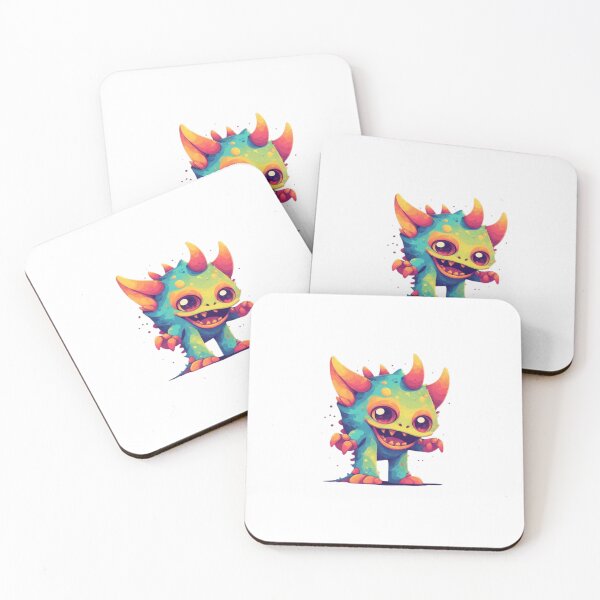 Item preview, Cute Colorful Baby Monster designed and sold by RED-MOUSE.
