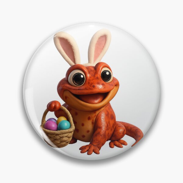 Item preview, Easter Red Salamander designed and sold by Sillytoe.