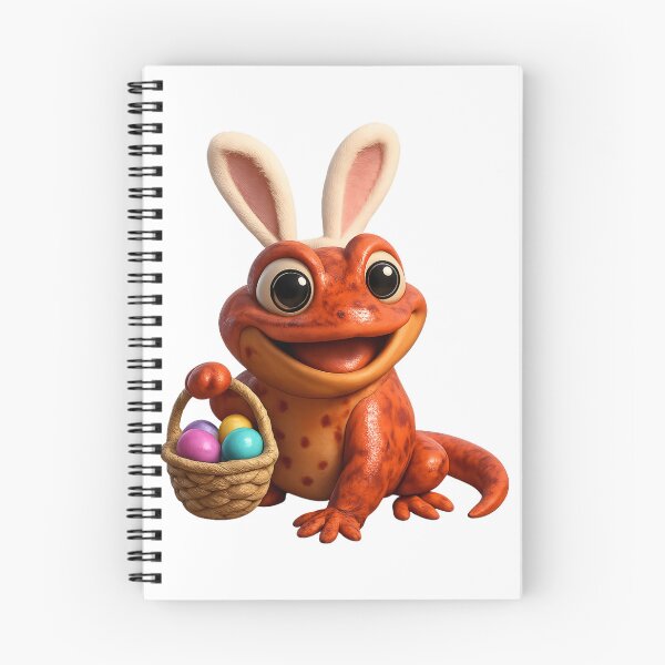Item preview, Easter Red Salamander designed and sold by Sillytoe.