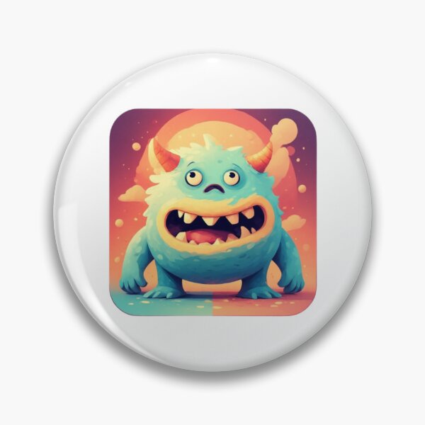Item preview, Cute Confused Monster Icon designed and sold by RED-MOUSE.