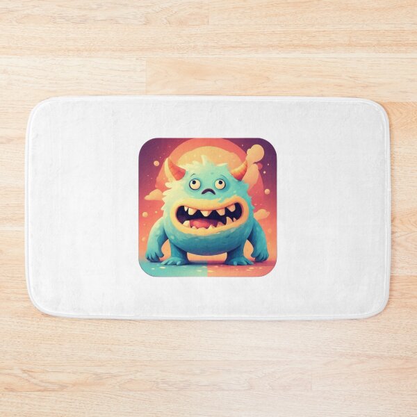Item preview, Cute Confused Monster Icon designed and sold by RED-MOUSE.