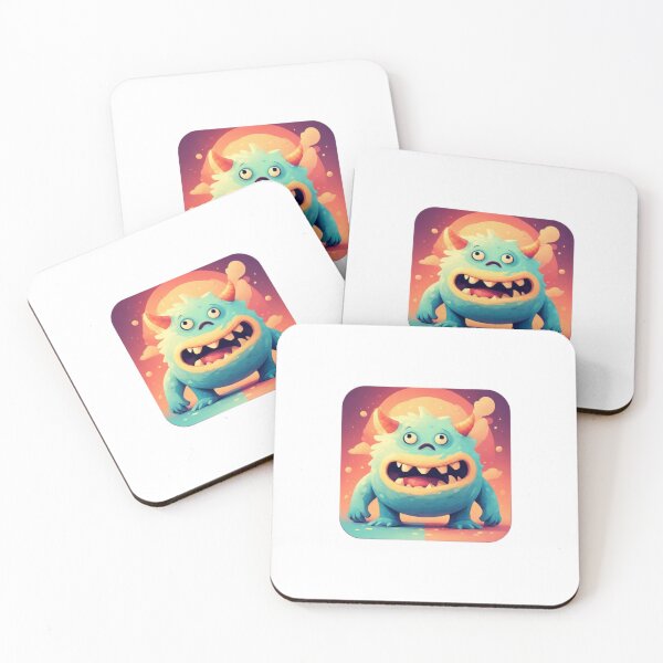 Item preview, Cute Confused Monster Icon designed and sold by RED-MOUSE.