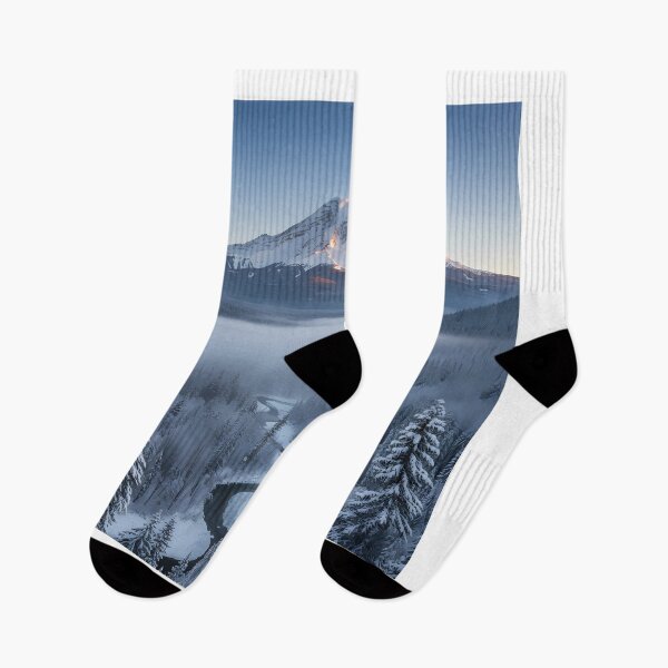 Item preview, Mount Rainier National Park Winter Landscape designed and sold by KristenosNehk.