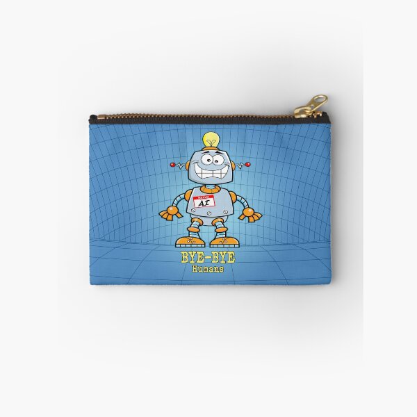 Item preview, AI Bye-Bye Humans. designed and sold by UltraQuirky.