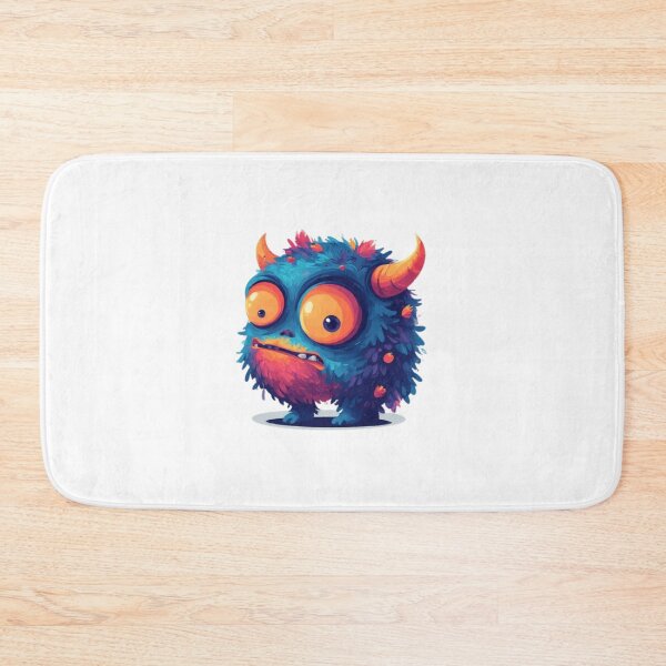 Item preview, Cute Awkward Horned Monster designed and sold by RED-MOUSE.