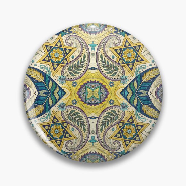 Item preview, Star of David, Pattern 39, Floral Fantasy. designed and sold by UltraQuirky.