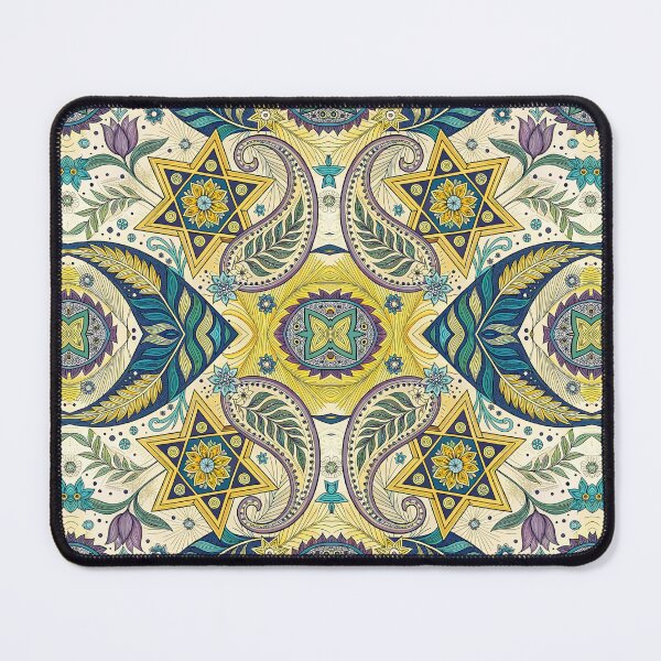 Item preview, Star of David, Pattern 39, Floral Fantasy. designed and sold by UltraQuirky.