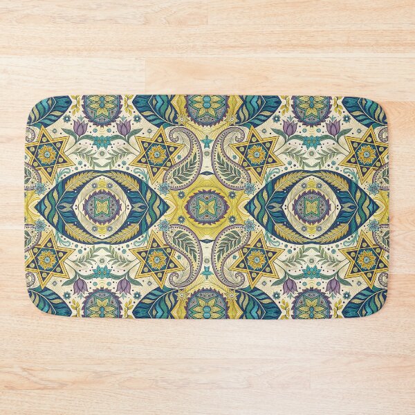 Item preview, Star of David, Pattern 39, Floral Fantasy. designed and sold by UltraQuirky.