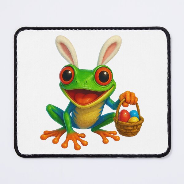 Item preview, Easter Red-Eyed Tree Frog designed and sold by Sillytoe.