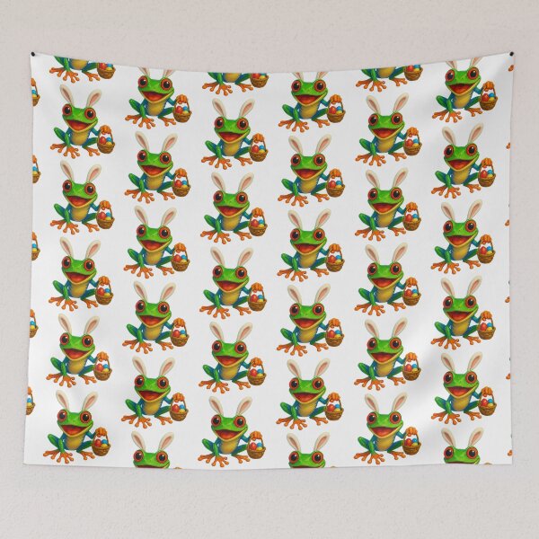 Item preview, Easter Red-Eyed Tree Frog designed and sold by Sillytoe.