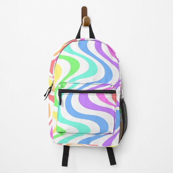 Item preview, Groovy Rainbow Mod 1960s Easter Egg Squiggles designed and sold by BeJolley.