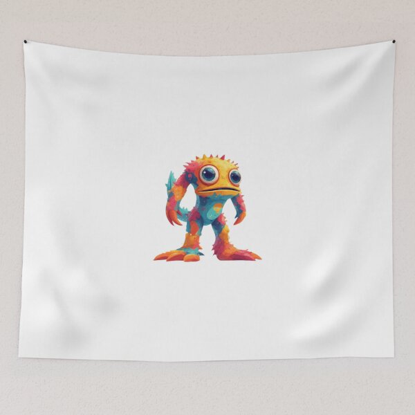 Item preview, Cute Colorful Alien Monster designed and sold by RED-MOUSE.