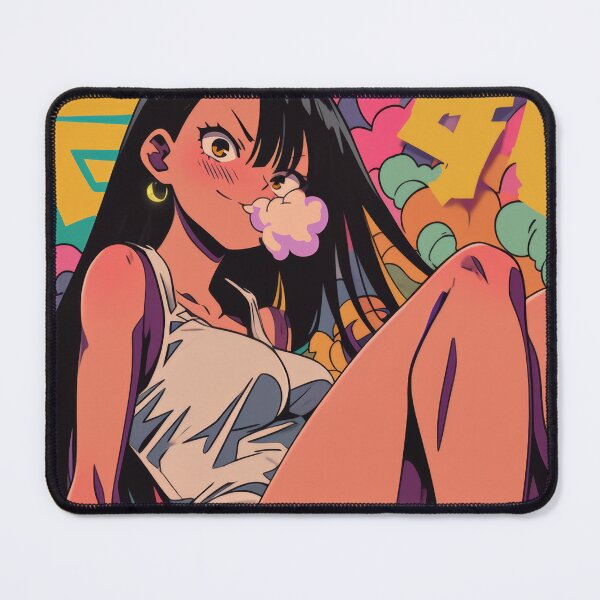 Item preview, Tsundere Bubble Gum Nagatoro Babe designed and sold by AnimeArsenalPrints.