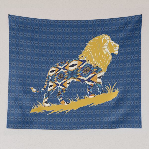 Item preview, Star of David, Pattern 40, Lion of Judah. designed and sold by UltraQuirky.