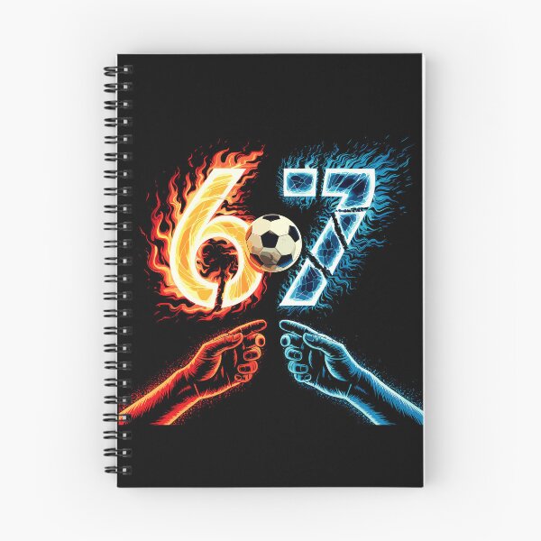 Item preview, Fire Ice Soccer Numbers Clash designed and sold by designleon19.