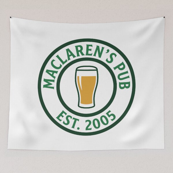 Item preview, MacLaren’s Pub Logo - HIMYM designed and sold by Screen Lore.