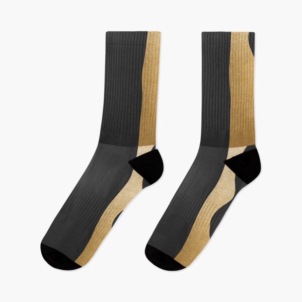 Item preview, Gold Black Split Abstract Design designed and sold by Ed & Harmony.