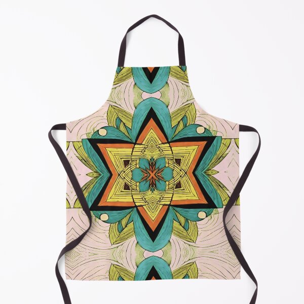 Item preview, Star of David, Pattern 7 - Floral - Green. designed and sold by UltraQuirky.