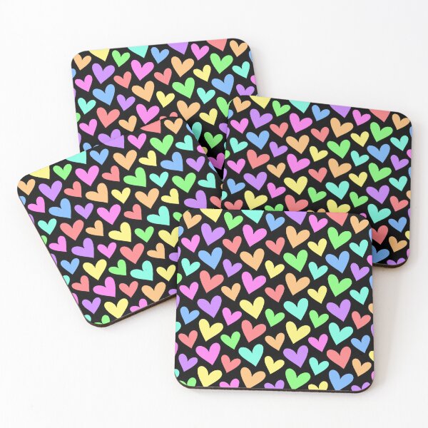 Item preview, Groovy 19060s Mod Valentine's Pride Hearts designed and sold by BeJolley.